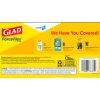 Glad CloroxPro ForceFlex Tall Kitchen Drawstring Trash Bags, 13 gal, 24 x 27.38, Gray, 100/Box