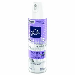 Glade Air Freshener, Lavender, 7.3 oz Aerosol Spray, 6/Carton