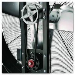 Global Industrial 48" Portable Drum Blower Fan, 2 Speeds, Black