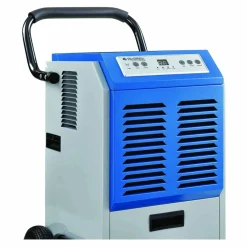 Global Industrial Commercial Dehumidifier with Humidistat, 70 pt Tank Capacity, 17 x 20.31 x 32.5, Gray