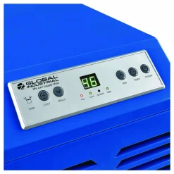 Global Industrial Commercial Dehumidifier with Humidistat, 70 pt Tank Capacity, 17 x 20.31 x 32.5, Gray