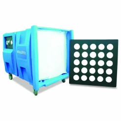 Global Industrial Commercial Air Scrubber and Negative Air Machine with HEPA Filter, 2 Speed, 1,000/2,000 CFM, 115 V