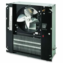 Global Industrial Fan Forced Wall Heater, Shaded Pole Motor, 2,000 W, 10.63 x 4.75 x 12.25, White