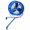 Global Industrial High Velocity Fan, Wall and Column Mount, 22", 1 Speed, Blue