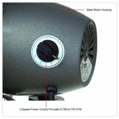 Global Industrial Oscillating Pedestal Fan, 30