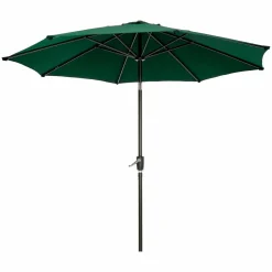 Global Industrial Outdoor Umbrella with Tilt Mechanism, 102