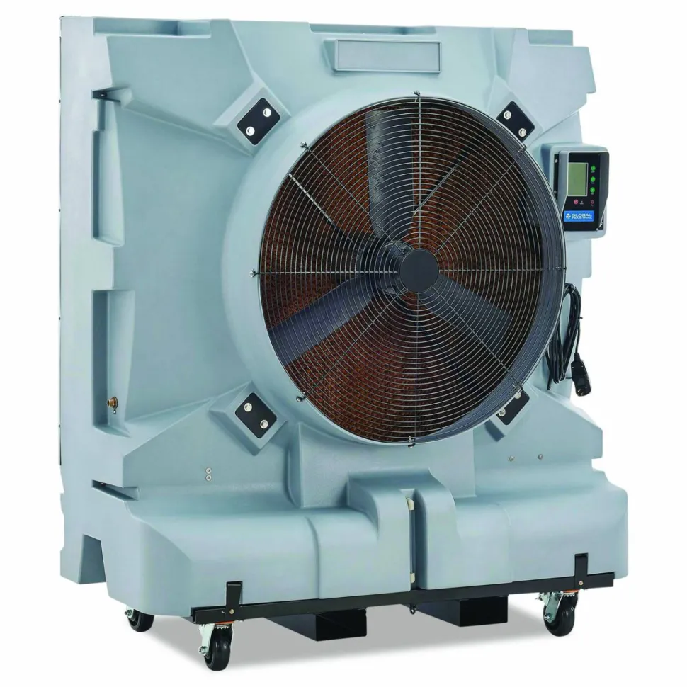 Global Industrial Portable Evaporative Cooler with Direct Drive, 36", 3 Speeds, 74 gal