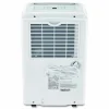 Global Industrial Portable Dehumidifier with Pump and Wi-Fi, 9.62 x 11.62 x 19.87, White