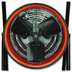 Global Industrial Portable Salamander Heater with Adjustable Thermostat, 30,000 W, 22 x 28 x 38.5, Orange