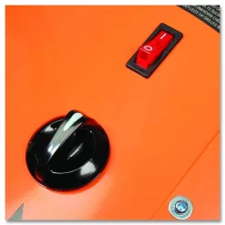 Global Industrial Portable Salamander Heater with Adjustable Thermostat, 30,000 W, 22 x 28 x 38.5, Orange