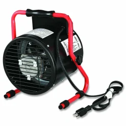 Global Industrial Portable Electric Space Heater, 1,500 W, 11.25 x 14.75 x 17.5, Black