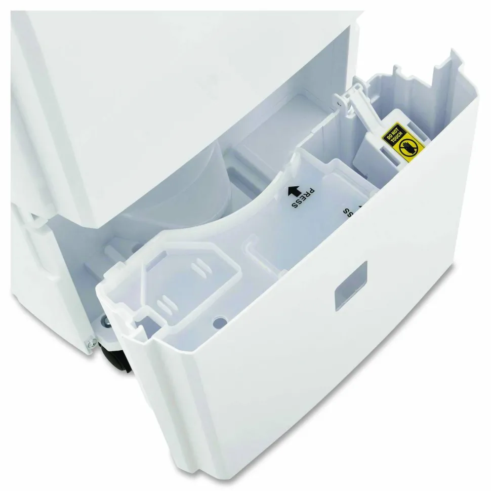 Global Industrial Portable Dehumidifier, 9.62 x 9.62 x 19.68, White