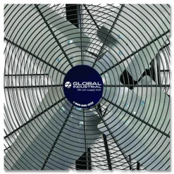 Global Industrial Portable Drum Blower Fan, 42", 2 Speeds, Black