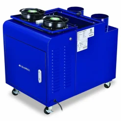 Global Industrial Ultrasonic Humidifier, Cool Mist with Dual Output, 53 pt Tank Capacity, 18.25 x 24.75 x 22.25, Blue