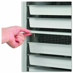 Global Industrial Unit Heater, Horizontal or Vertical Downflow, 20,000 W, 19 x 13.75 x 21.44, White