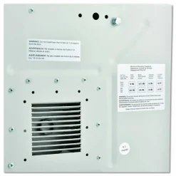 Global Industrial Unit Heater, Horizontal or Vertical Downflow, 20,000 W, 19 x 13.75 x 21.44, White