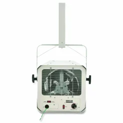 Global Industrial Unit Heater, Horizontal Downflow, 10,000 W, 18.13 x 16.75 x 16.06, White
