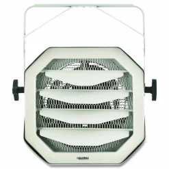 Global Industrial Unit Heater, Horizontal Downflow, 10,000 W, 18.13 x 16.75 x 16.06, White