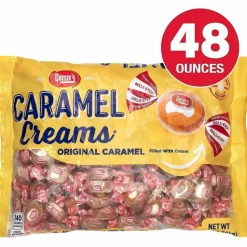 Goetze's Caramel Creams Candy, Caramel, 48 oz Bag