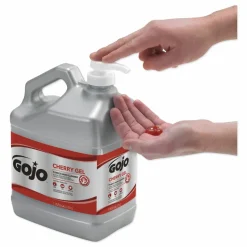 GOJO Cherry Gel Pumice Hand Cleaner, Cherry Scent, 1 gal
