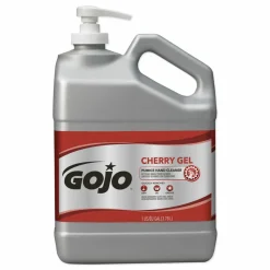GOJO Cherry Gel Pumice Hand Cleaner, Cherry Scent, 1 gal