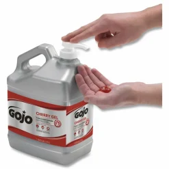 GOJO Cherry Gel Pumice Hand Cleaner, Cherry Scent, 1 gal, 2/Carton