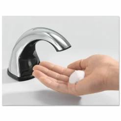 GOJO CXi Touch Free Counter Mount Dispenser, 1,500 mL/2,300 mL, 2.25 x 5.75 x 9.39, Chrome