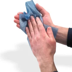 GOJO FAST TOWELS Hand Cleaning Towels, 2-Ply, 7.75 x 11, Fresh Citrus, Blue, 60/Pack, 6 Packs/Carton