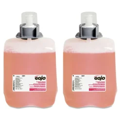 GOJO FMX-20 Luxury Foam Hand Soap, Cranberry Scent, 67.6 Oz, Carton Of 2 Refills