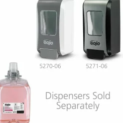 GOJO FMX-20 Luxury Foam Hand Soap, Cranberry Scent, 67.6 Oz, Carton Of 2 Refills