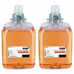 GOJO Luxury Foam Antibacterial Handwash Refill, Fresh Fruit Scent, 2,000 mL, 2/Carton