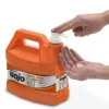GOJO Natural Orange Pumice Heavy-Duty Lotion Hand Soap Cleaner, Citrus Scent, 128 Oz, Carton Of 4 Bottles