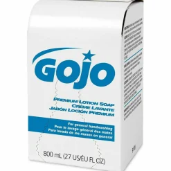 GOJO Premium Lotion Soap Refill, Waterfall Scent, 800 mL, 12/Carton