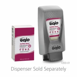 GOJO SUPRO MAX Heavy Duty Hand Cleaner, Refill for GOJO PRO TDX 2000 Dispenser, Cherry Fragrance, 2,000 mL, 4/Carton