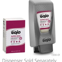 GOJO SUPRO MAX Heavy Duty Hand Cleaner, Refill for GOJO PRO TDX 2000 Dispenser, Cherry Fragrance, 2,000 mL, 4/Carton