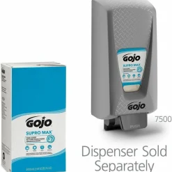GOJO SUPRO MAX Lotion Hand Soap Cleaner Refill, Herbal Scent, 169.07 Oz, Case Of 2