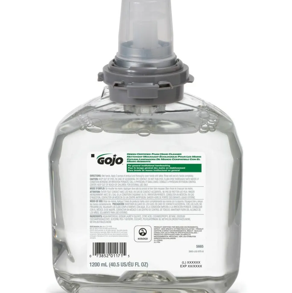 Gojo TFX Foam Hand Soap Refills, 40.5 Oz., Pack Of 2
