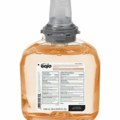 GOJO TFX Touch-Free Antibacterial Foam Hand Soap, Orange Scent, 40.5 Oz, Carton Of 2 Bottles