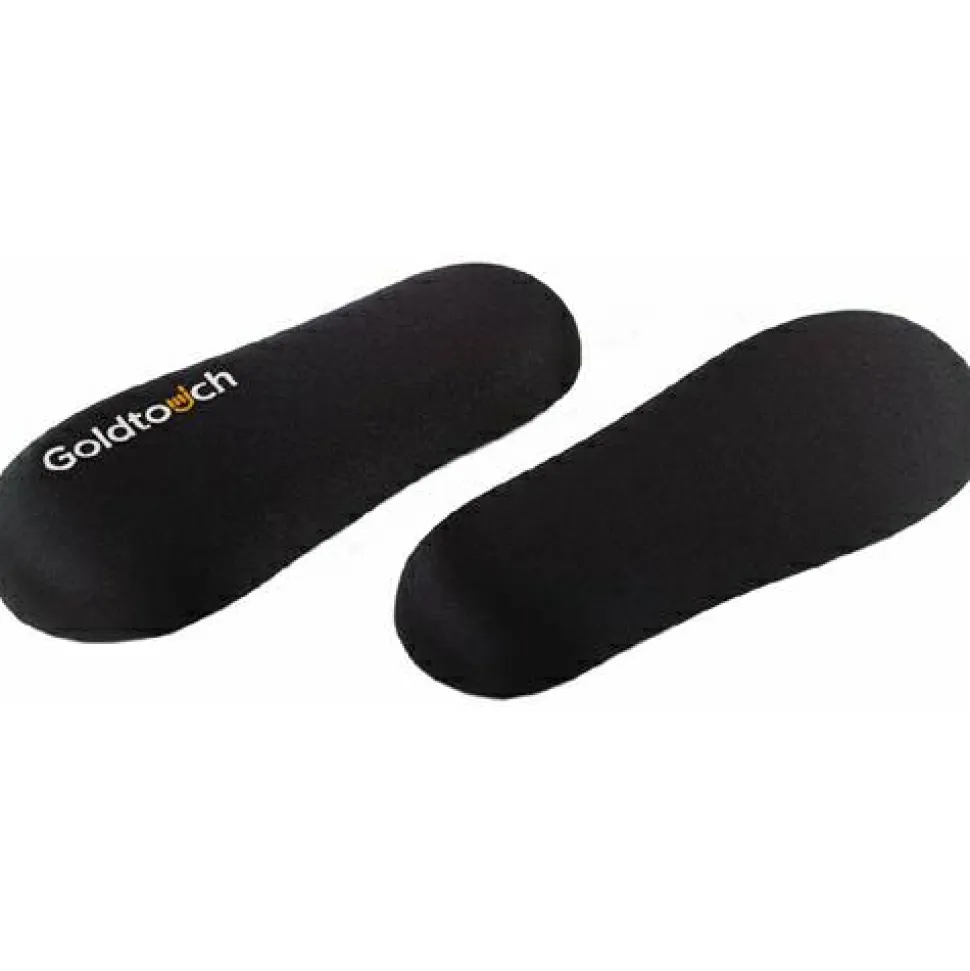 Goldtouch Black Gel Filled Palm Supports