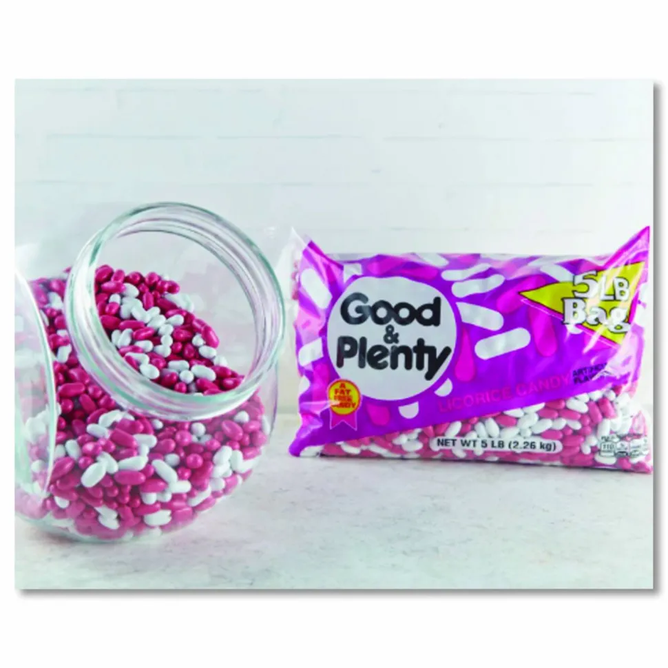 Good & Plenty Licorice Candy, 5 lb Bag