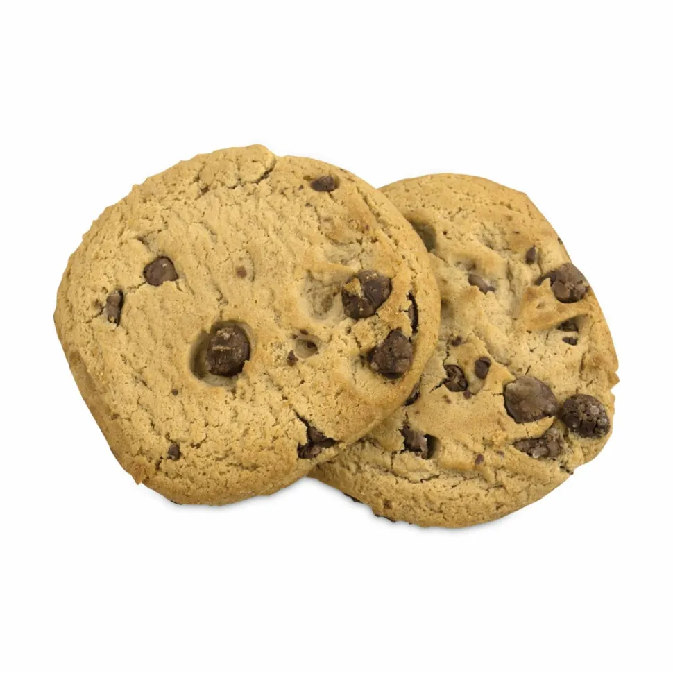 Grandma's Homestyle Chocolate Chip Cookies, 2.5 oz Pack, 2 Cookies/Pack, 60 Packs/Carton