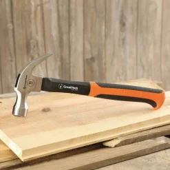 Great Neck 16 oz Claw Hammer with High-Visibility Orange Fiberglass Handle