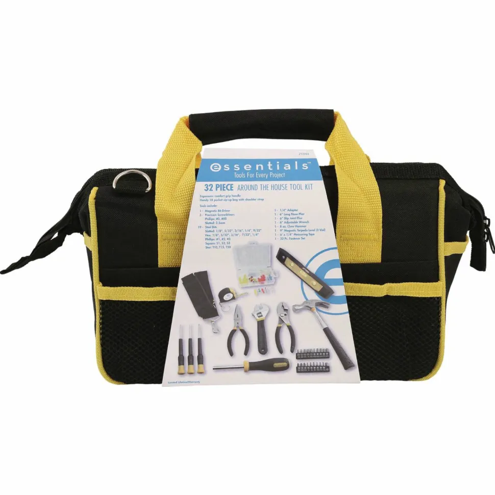 Great Neck 32-Piece Expanded Tool Kit with Bag