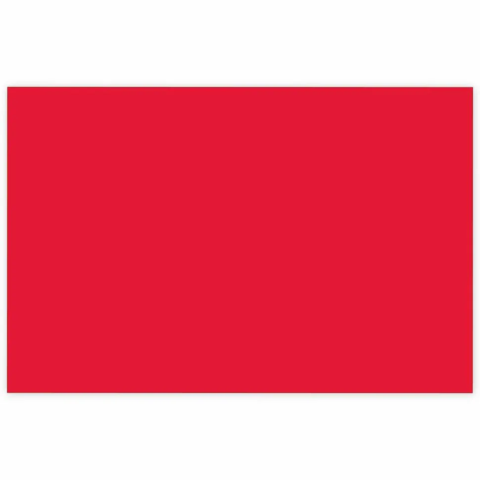 Great Papers! Envelope, Solid, 6" x 9" Bright Red, Gummed Adhesive, Printer Compatible, 25 count