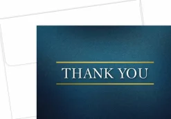 Great Papers! Note Card and Envelopes, Thank You, Medieval, 4.875" x 3.375"(folded), 50 count