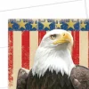 Great Papers! Note Card and White Envelopes, Patriotic with Gold Foil, 4.875" x 3.375"(folded), 20 count