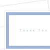 Great Papers! Note Card and White Envelopes, Thank You, Periwinkle, 4.875" x 3.375"(folded), 50 count