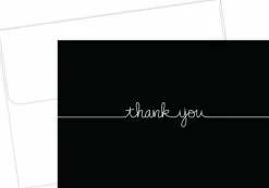 Great Papers! Note Card and White Envelopes, Thank You, Grace, 4.875" x 3.375"(folded), 50 count