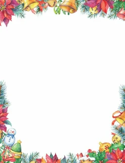 Great Papers! Stationery Letterhead, Winter Holiday Magic Letterhead, 50 CT