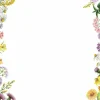 Great Papers! Stationery Letterhead, Flower Meadows, 8.5" x 11", Printer Compatible, 80 sheets